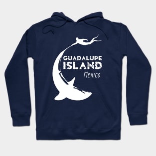 Guadalupe Island Shark Diving Hoodie